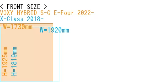 #VOXY HYBRID S-G E-Four 2022- + X-Class 2018-